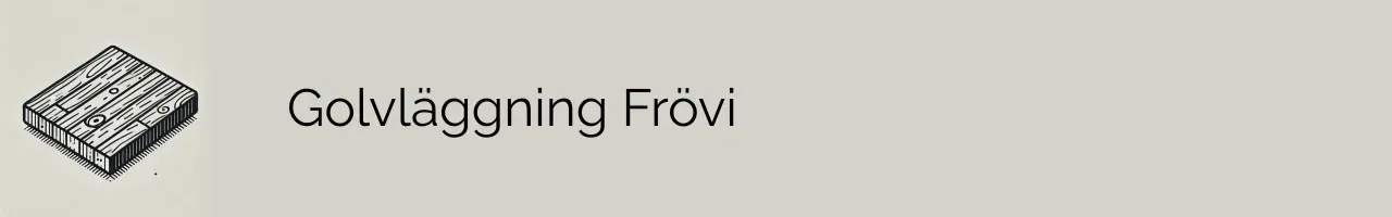 Golvläggning Frövi