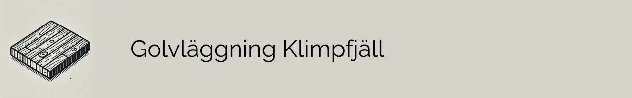 Golvläggning Klimpfjäll