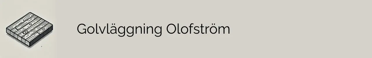 Golvläggning Olofström