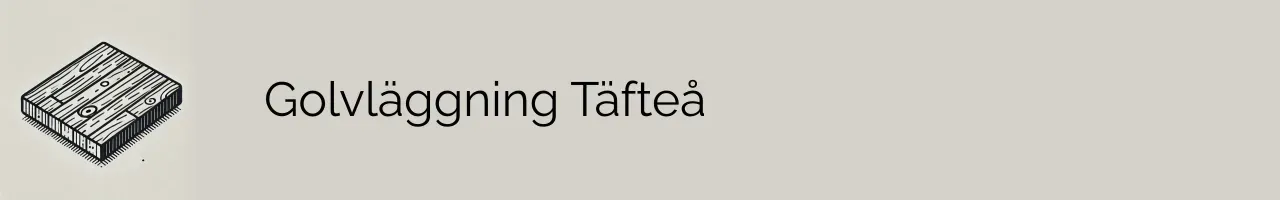 Golvläggning Täfteå